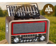 Zenwire Radio Retro FM Solarne BT-S060 - 1604657 - zdjęcie 2